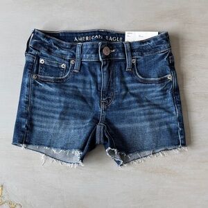 American Eagle Outfitters Dark Blue Jean Shorts